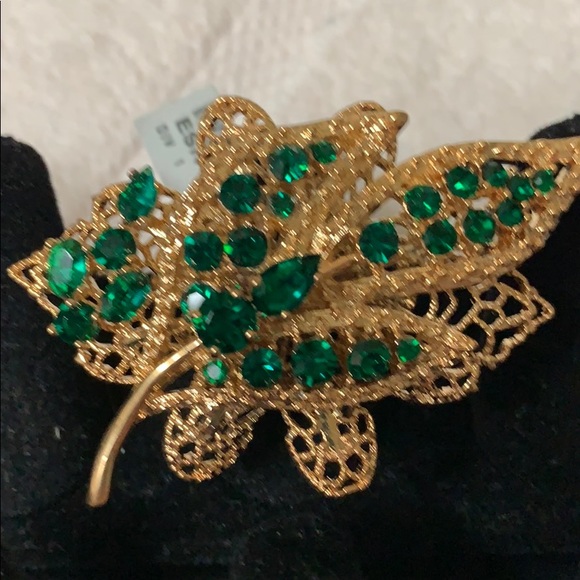 DECO BRILLIANT LEAF RING - Picture 2 of 8